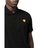 Versace Medusa embroidered polo shirt
