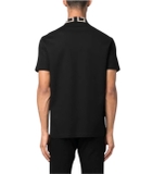 Versace embroidered short-sleeved polo shirt