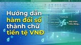 Hướng dẫn cách đổi số thành chữ trong Excel tự động (Kèm Add-in tải miễn phí) cho Windows & Mac OS