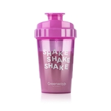 SHAKE shaker for easy mixing of cocktails, pink, 500 ml