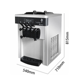 Máy làm kem tươi để bàn 3 vòi BQC-1800
