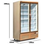 Tủ mát Snow Village LC-1200XF ( 820 lít)