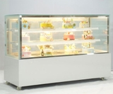 Tủ bánh kem 1.8m kính vuông 3 tầng