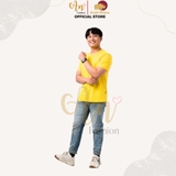 T-Shirt Unisex VÀNG CÚC - Áo Thun 100% Cotton Cao Cấp