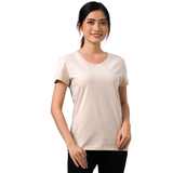 Cổ tròn CÁT - Áo Thun Nữ 100% Cotton Cao Cấp