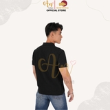 Polo Nam ĐEN - Áo thun  100% Cotton Cao Cấp