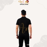 Polo Nam ĐEN - Áo thun  100% Cotton Cao Cấp