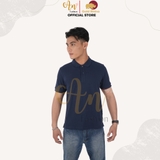 Polo Nam XANH ĐEN - Áo thun 100% Cotton Cao Cấp