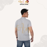 Polo Nam XÁM TIÊU - Áo thun 100% Cotton Cao Cấp