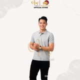 Polo Nam XÁM TIÊU - Áo thun 100% Cotton Cao Cấp
