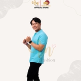 Polo Nam XANH NGỌC - Áo thun 100% Cotton Cao Cấp