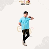 Polo Nam XANH NGỌC - Áo thun 100% Cotton Cao Cấp