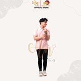 Polo Nam HỒNG JP - Áo thun 100% Cotton Cao Cấp