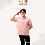 Polo Nam HỒNG JP - Áo thun 100% Cotton Cao Cấp