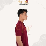 Polo Nam ĐÔ JP - Áo thun 100% Cotton Cao Cấp