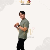 Polo Nam OLIVE - Áo thun 100% Cotton Cao Cấp