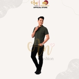 Polo Nam THÔNG XANH - Áo thun 100% Cotton Cao Cấp