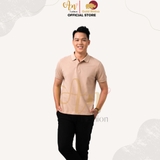 Polo Nam BEIGE - Áo thun 100% Cotton Cao Cấp