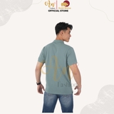 Polo Nam XANH ĐÁ - Áo thun 100% Cotton Cao Cấp