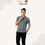 Polo Nam XANH ĐÁ - Áo thun 100% Cotton Cao Cấp