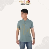 Polo Nam XANH ĐÁ - Áo thun 100% Cotton Cao Cấp