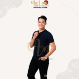 T-Shirt Unisex XANH NAVY - Áo Thun 100% Cotton Cao Cấp