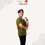 T-Shirt Unisex RÊU - Áo Thun 100% Cotton Cao Cấp