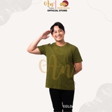 T-Shirt Unisex RÊU - Áo Thun 100% Cotton Cao Cấp