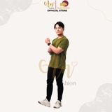 T-Shirt Unisex RÊU - Áo Thun 100% Cotton Cao Cấp