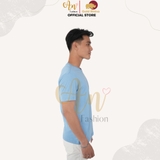 T-Shirt Unisex XANH BIỂN - Áo Thun 100% Cotton Cao Cấp