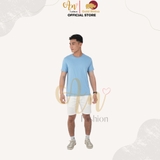 T-Shirt Unisex XANH BIỂN - Áo Thun 100% Cotton Cao Cấp