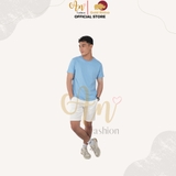 T-Shirt Unisex XANH BIỂN - Áo Thun 100% Cotton Cao Cấp