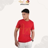 T-Shirt Unisex ĐỎ TƯƠI - Áo Thun 100% Cotton Cao Cấp