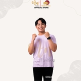 T-Shirt Unisex TÍM PASTEL - Áo Thun 100% Cotton Cao Cấp