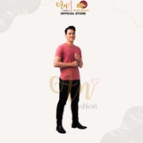 T-Shirt Unisex ĐỎ NGÓI - Áo Thun 100% Cotton Cao Cấp