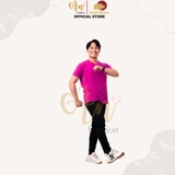T-Shirt Unisex HỒNG LOTUS - Áo Thun 100% Cotton Cao Cấp