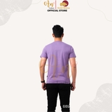 T-Shirt Unisex TÍM LAVENDER - Áo Thun 100% Cotton Cao Cấp
