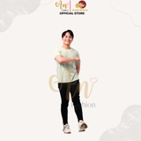 T-Shirt Unisex BƠ SỮA - Áo Thun 100% Cotton Cao Cấp