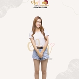 Cổ Tròn TRẮNG - Áo Thun Nữ 100% Cotton Cao Cấp