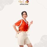 Cổ tròn CAM - Áo Thun Nữ 100% Cotton Cao Cấp