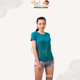 Cổ tròn XANH CỔ VỊT - Áo Thun Nữ 100% Cotton Cao Cấp