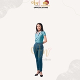 Cổ Tròn NGỌC - Áo Thun Nữ 100% Cotton Cao Cấp