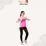 Cổ tròn HỒNG ROSE - Áo Thun Nữ 100% Cotton Cao Cấp
