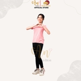 Cổ Tròn CÀ RỐT - Áo Thun Nữ 100% Cotton Cao Cấp