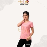 Cổ Tròn CÀ RỐT - Áo Thun Nữ 100% Cotton Cao Cấp