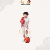 Áo Thun Trẻ Em 100% Cotton Cao Cấp Thoáng Mát - Cổ Tròn Màu Trắng