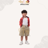 Áo Thun Trẻ Em 100% Cotton Cao Cấp Thoáng Mát - Cổ Tròn Màu Trắng