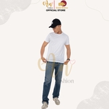 T-Shirt Unisex TRẮNG - Áo Thun 100% Cotton Cao Cấp