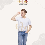 T-Shirt Unisex TRẮNG - Áo Thun 100% Cotton Cao Cấp