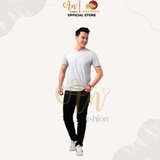 T-Shirt Unisex XÁM TIÊU - Áo Thun 100% Cotton Cao Cấp